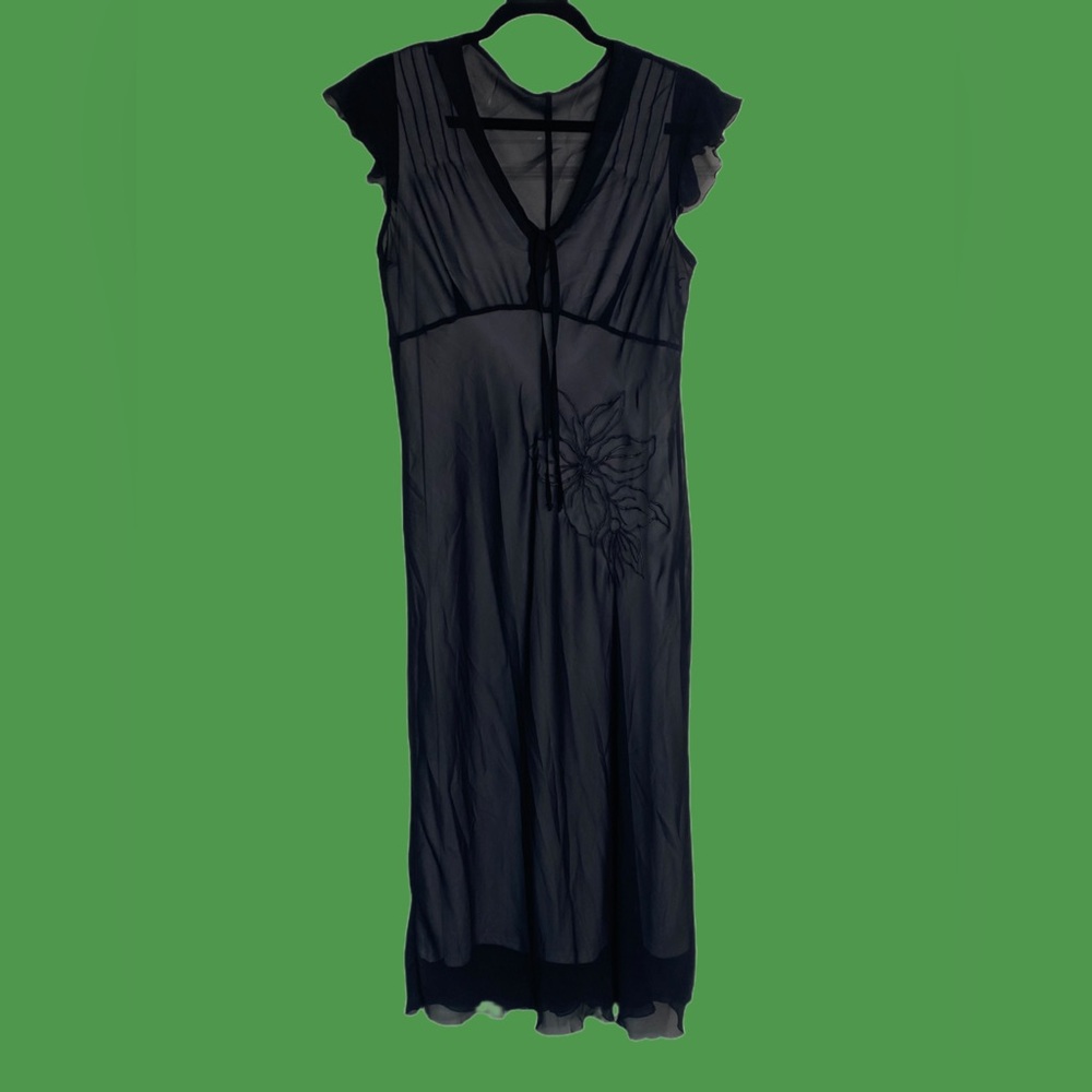 Black sheer whimsigoth dress